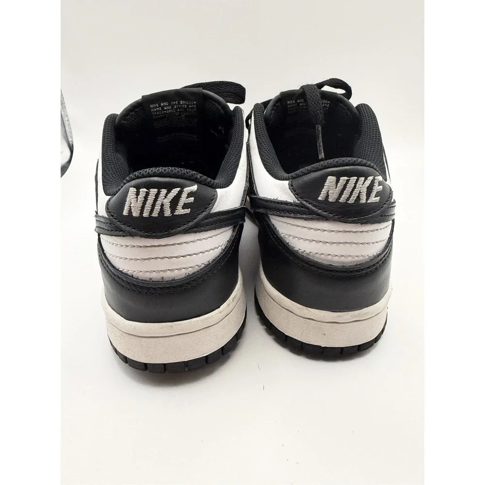 Nike Dunk Low Retro Panda Black White Youth 6.5Y Sneakers DD1391-100